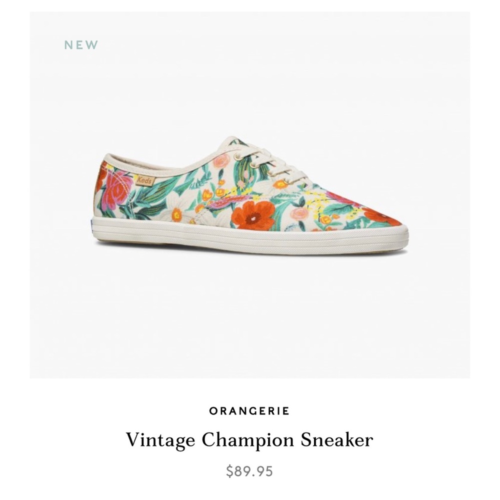 Keds New Orangerie Vintage Champion Sneaker!!!